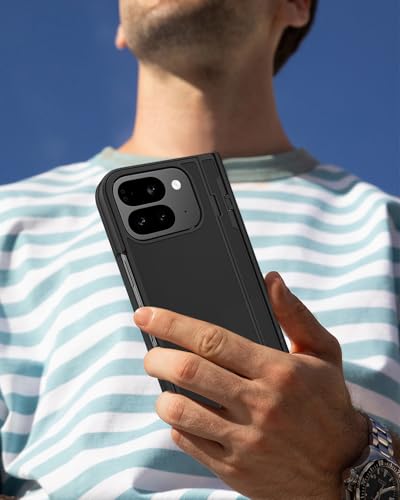 NINKI Google Pixel 10 Pro Fold ケース (ヒンジ保護・スタンド・フィルム付き)