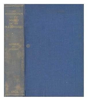 Hardcover An Introduction to the Books of the Old Testament Book