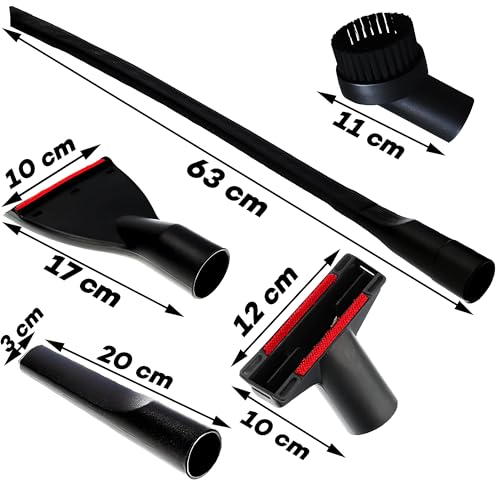 Retoo Staubsauger Aufsatz Set, 32mm Staubbürste, Staubsauger Düsen, kompatibel mit Staubsauger, Staubsaugerdüse, Hartbodendüse