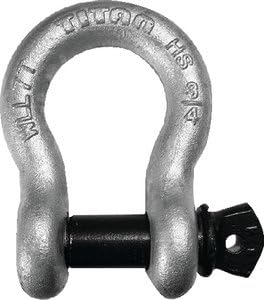 Titan Marine Chain High Strength Galvanized Shackle44; 7/16"