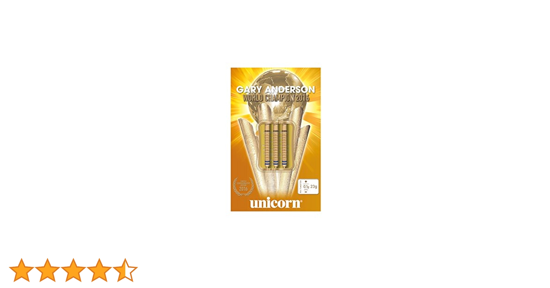 Unicornギャリーアンダーソン ワールドチャンピオン 限定モデルゴールド Unicornギャリーアンダーソン ワールドチャンピオン 限定モデルゴールド