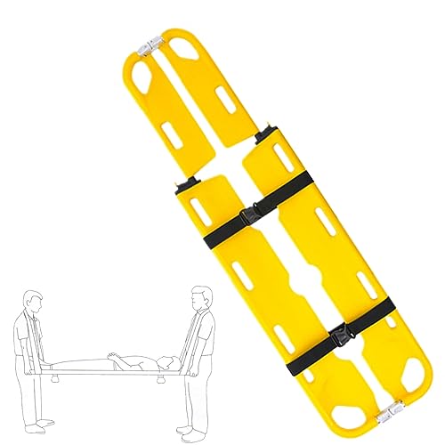 Civière de sauvetage d'urgence pliante pour planche et transport de patients