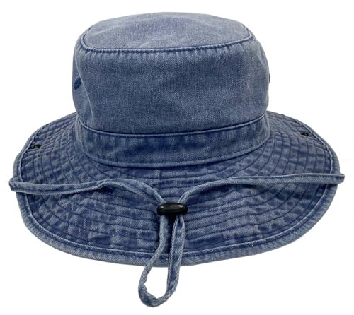 Broner Kids Washed Cotton Floater Hat with Chincord
