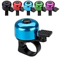 Paliston Bike Bell Bicycle Bell Crisp Sound for Adults Kids Boys Girls Blue