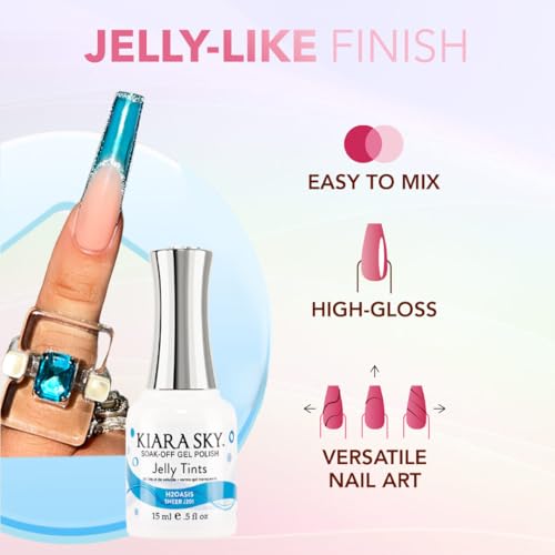 Esmalte gel Kiara Sky Hot Pink 7.5 ml miniatura 4