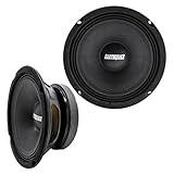 8 ohms EARTHQUAKE Sound PR-EQ68 Paire d\'enceintes Surround en Tissu 8 Ohm 16,5 cm 200 W Maximum