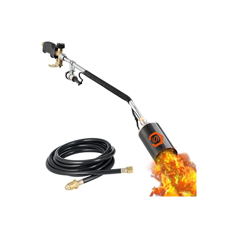 SCHTUMPA Weed Burner Torch, 1,000,000BTU Weed Torch Propane Torch for