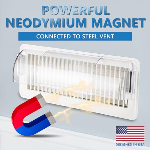 image for Funmit Air Vent Deflectors Adjustable Magnetic Heat Easy Adjust Betwee
