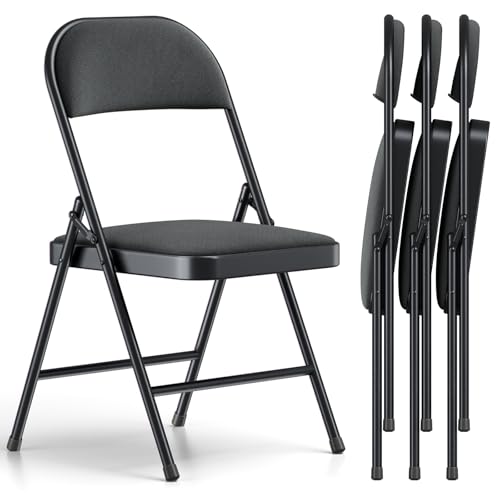 MAKE CHANGES 4 Pack Folding Chairs