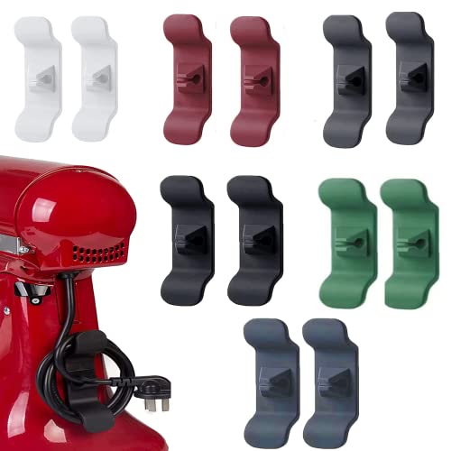 Generic Cord Organizer for Appliances, Sticky and Sturdy Cord Wrapper,Cord keeper Cord wrapper Cord holder Cord winder for Appliances Air Fryer, Coffee Maker, Blender, Pressure Cooker(12PC)