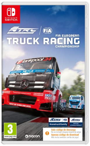 Nacon - FIA European Truck Racing Championship - Videojuego para Nintendo Switch - Código de descarga -[Versión Española]
