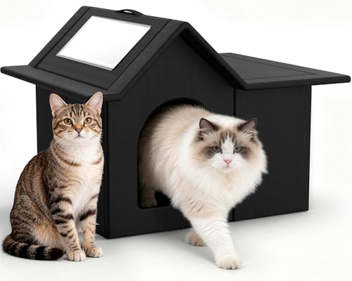 Outdoor Cat House Weatherproof Shelter