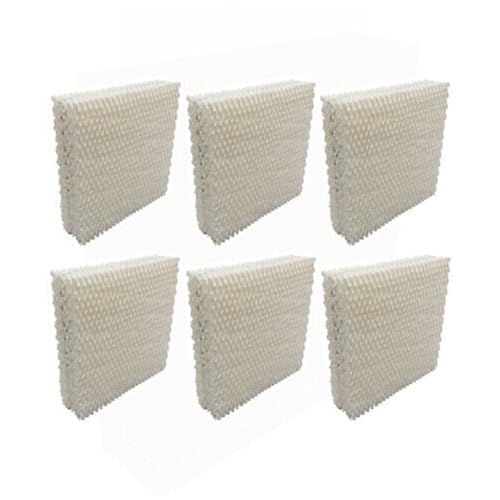 GULUANT 6 Pack Replacement Humidifier Filter Wick for Duracraft DH799 DH800 DH801 DH812 DH840 Models (7-5/8” Length x 7-1/2” Width x 1-1/16” Thickness)