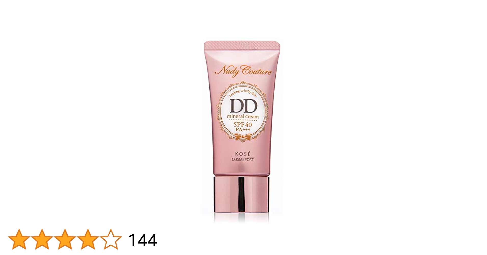 BbyC DDクリーム 30g　６個セット コーセーコスメポート ヌーディクチュール ミネラルDDクリーム02