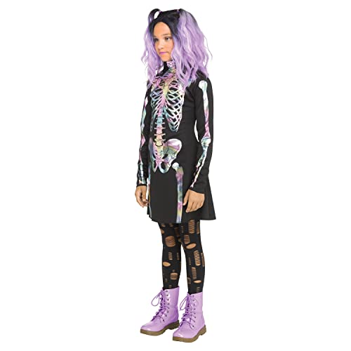 Disfraz infantil esqueleto holográfico Fun World miniatura 4