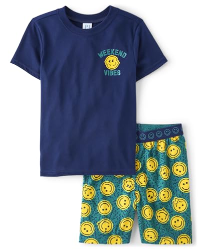 The Children's Place,Boys,Short Sleeve Top and Shorts 2 Piece Pajama Set