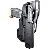 Duty Drop & Offset Level II Holster fits Canik Rival w/Streamlight TLR-7, TLR-8 (Black, Right-Hand Draw)