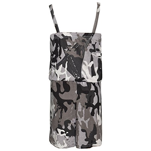 Playsuit designer camouflage enfants filles de 5 à 13 ans