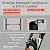 Telescoping Ladder, 12.5 FT Aluminum Extendable Ladder, 330 Lbs Capacity, Collapsible Folding Ladder for House, Roof, RV & Travel Trailer (Black+Orange)