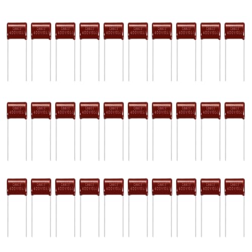 Condensateur métallisé CBB21 400V 105J 1uF avec film polypropylène haute isolation, 30 pcs