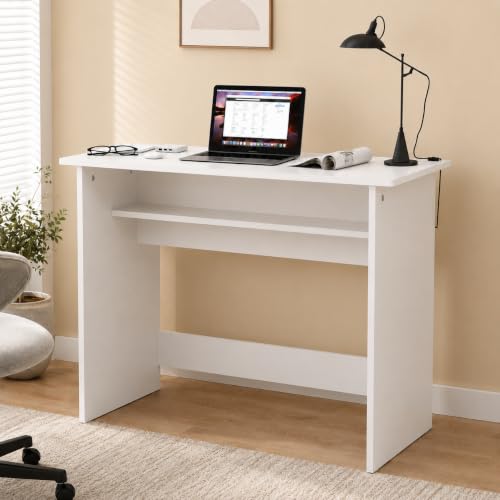 Image of Prime Pro Study & Office Computer Desk in Engineered Wood | Computer & Writing Desk, 1 Shelf, Sturdy Built Quality, For Professionals