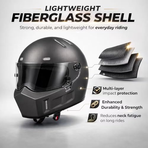 CRG Sports Retro Full-Face Helmet