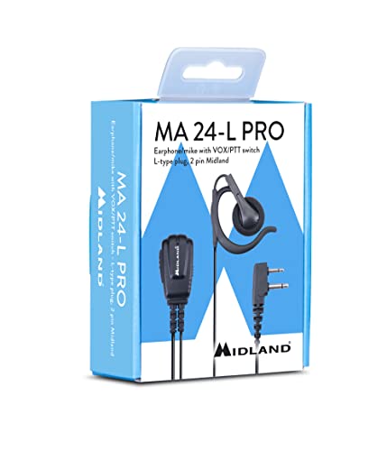 Micrófono MA24-L Pro con cable reforzado para coordinación de equipos