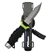Promate KF510-nYellow, Sharp Tip Stainless Steel Knife for Scuba Diving Snorkeling