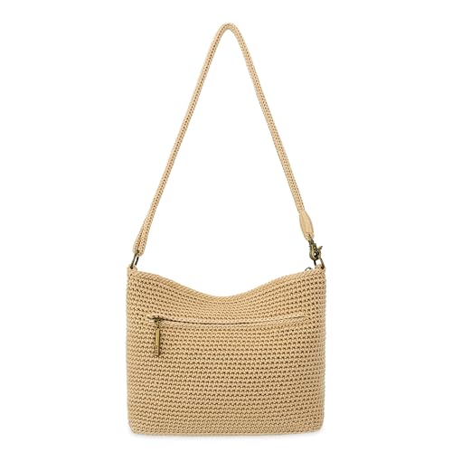Image of The Sak Lumi Convertible Crossbody Purse - Women's Handbag for Everyday & Travel, 3-in-1 Small Crossbody in Crochet & Leather