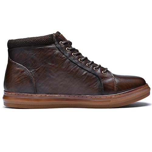 Image of Arkbird Mens Leather Sneaker Fashion Classic Casual Chukka Ankle Boots for Men
