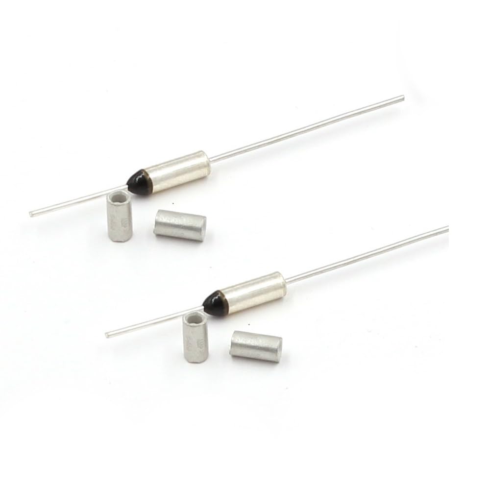 Thermal Fuse/Cutoff 84°C 10A/250V AC (2 Pieces) Ring Crimp Connectors (4 Pieces) Amazon.co.uk
