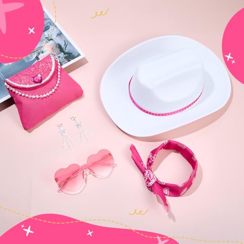 Cowgirl Costume Girls Kids Disco Outfits Movie Heroine Dress Up for Halloween Birthday Cosplay Party4