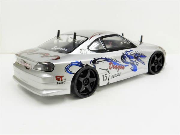 タミヤ　シルビアS15 ドリフトラジコンセット D-MAX S15 SILVIA DRIFT SPEC ボディセット [R31W438