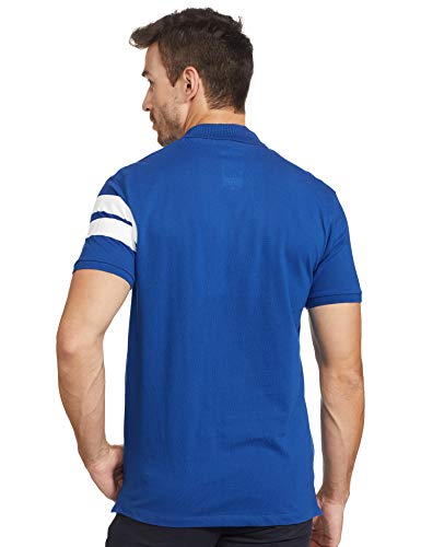Image of The Indian Garage Co T-Shirt Short Sleeves Slim Fit Blue Large