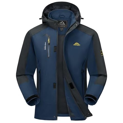 MAGCOMSEN Men's Lightweight Waterproof Jacket Cover