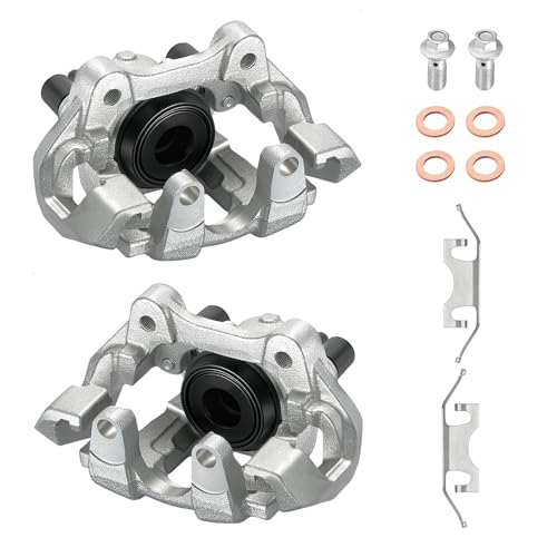Image of BDFHYK 18-B5300 18-B5301 Rear Disc Brake Caliper Assembly Compatible with Dodge Durango 2011-2020 3.6L 5.7L V6 V8, Compatible with Jeep Grand Cherokee 2011-2020 3.0L 3.6L 5.7L V6 V8 2pcs