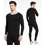 Mens Thermal Underwear Set with Lightweight Ultra Soft Fleece Lined,Long John Set, Skiing Base Layer - Image 2