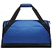 Nike Brasilia Training Duffel Bag, Versatile Bag with Padded Strap and Mesh Exterior Pocket, Medium, Game Royal/Black/White