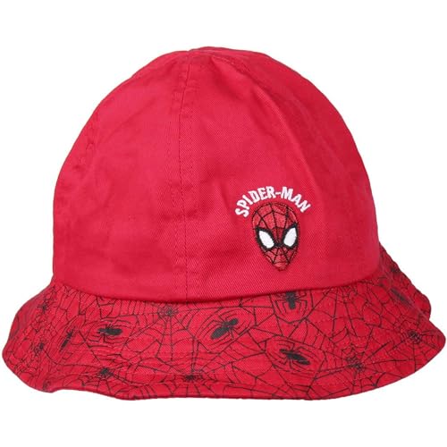 Cerdá Life´s Little Moments - Gorro Pescador Niño de Spiderman con Licencia Oficial Marvel