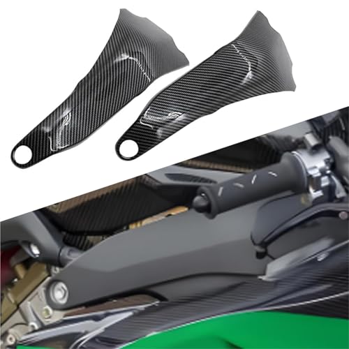Ailettes de carénage look carbone pour vos sorties sur circuit en Panigale V4S
