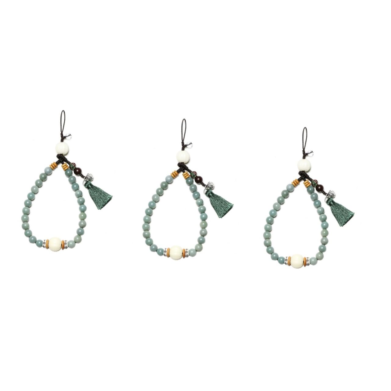DOITOOL 3 Piezas Cadena Para Colgar Telefono Cadena Colgante Con Borlas Cordón Del Teléfono Celular Cordón Para Teléfono Para Teléfono Celular Muñeca Del Teléfono Cordones Personalidad
