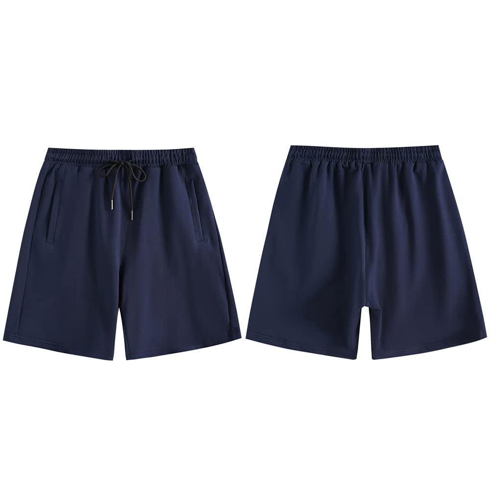 Pantalones Cortos Hombre Algodón Elástico Deportivos Bermuda Jogger Casual Verano Correr Gym Fútbol