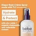 Bébé Bottoms Baby Diaper Rash Cream Spray, No-Rub Touch Free Application for Sensitive Skin 1.7oz (50 ml)