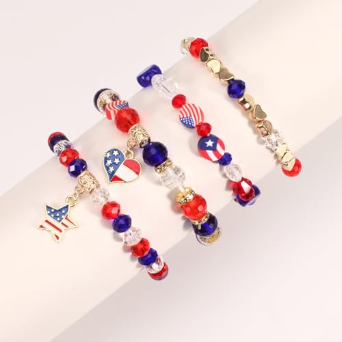 Lonext Halloween Bracelets Stackable Heishi Beaded Stretch Bracelets2