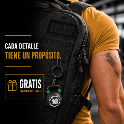 Calleras para Crosstraining Bluegorilla Quad Force con agarre Grip RX 4