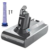 ダイソン 掃除機 バッテリー 交換 COOLBEAR V6/DC62/DC61/DC72/DC74/HH08/SV09/SV08/SV07など対応 21.6V PSEマーク付き フィルター付き 互換品