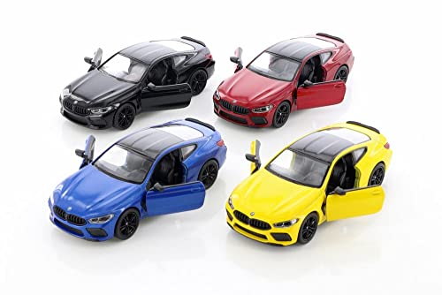 KiNSMART 1:38 BMW M8 Competition Coupe 4 Set miniatura 1
