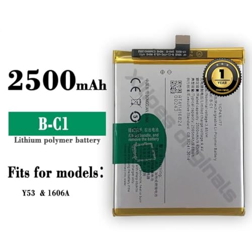 Image of B-C1 Battery for Vivo Y53, Y53A, 1606A Battery with 1 Year Warranty**(D312)