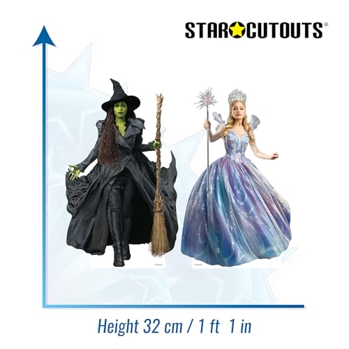 Wicked Merchandise, Star Cutouts: Wicked for Good, Glinda & Elphaba, Collectable & Gift, Stocking Filler, Shelf Top Cutouts - Image 3