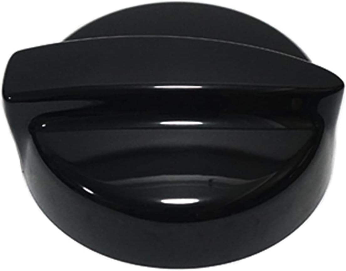 ABS Fuel Tank Gas Cap Cover Trim for Mini Cooper Hardtop Hatchback Covertible Countryman Clubman (Black,R53 2.0T)